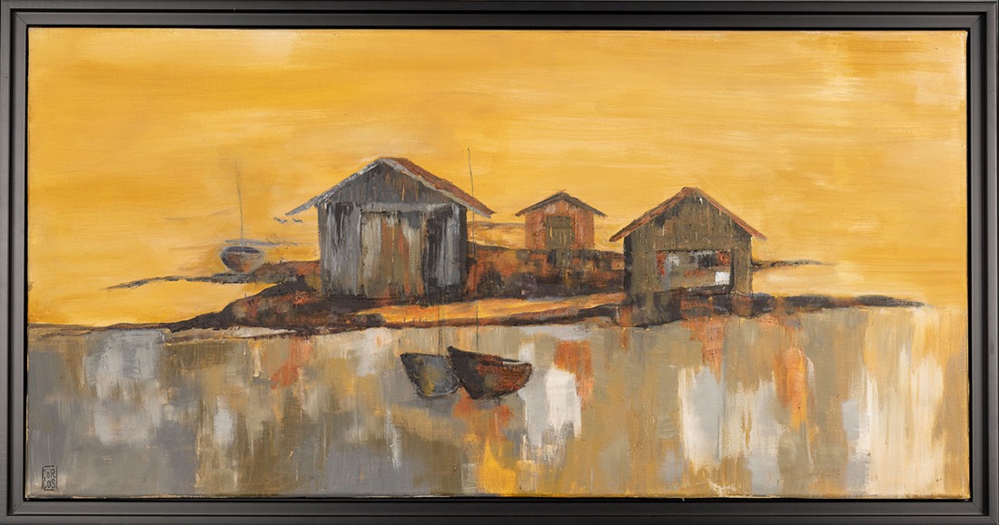 Les trois cabane - 120x50