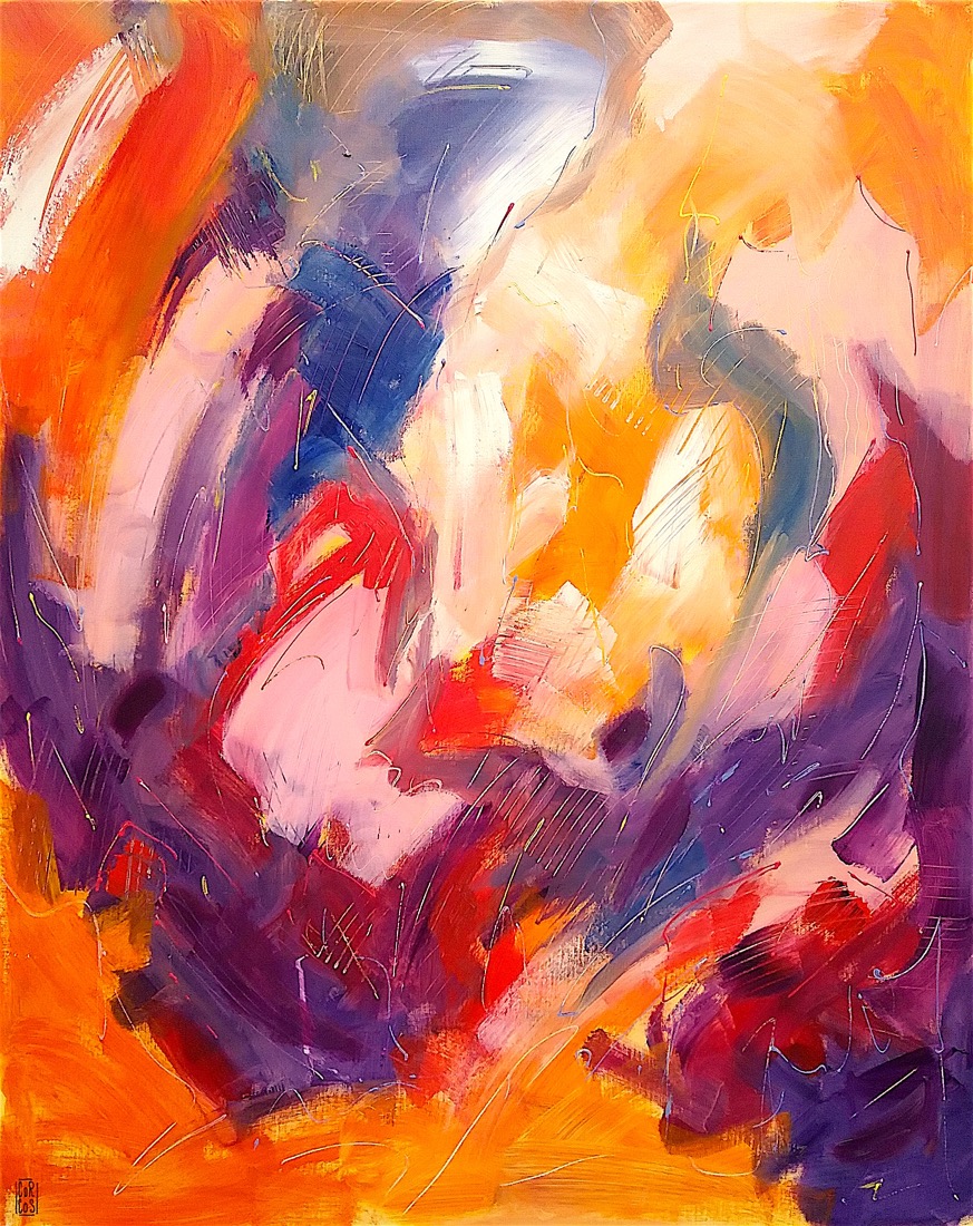 Arc en ciel 2 - 100x80 