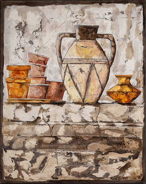 Terracotta - 92x73
