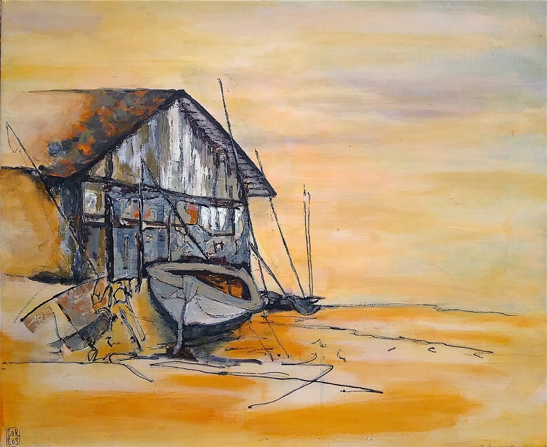Pause soleil - 61x50